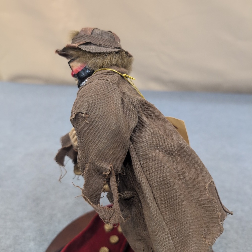 Vtg Emmett Kelly Jr Real Rags "The Sax Player" Clown Figurine Limited Edition - Picture 5 of 6